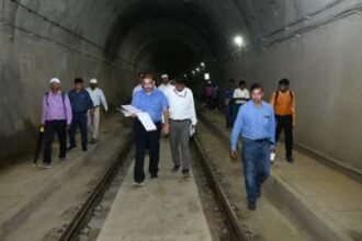 Railway authorities grant safety approval for the new rail link connecting Mizoram’s capital Aizawl to the national railway network.