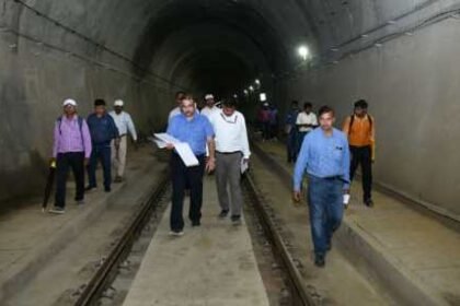 Railway authorities grant safety approval for the new rail link connecting Mizoram’s capital Aizawl to the national railway network.