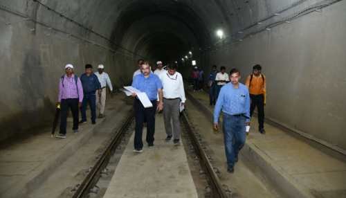 Railway authorities grant safety approval for the new rail link connecting Mizoram’s capital Aizawl to the national railway network.