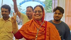 Baby Begum Dhubri campaign launch with massive crowd despite Congress rift in Assam polls