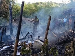 Arunachal Village Fire Control as Indian Army helps contain fire in Sigar village