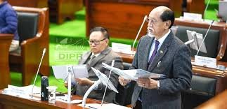 Nagaland Chief Minister Neiphiu Rio presenting 2026-27 budget in Assembly