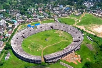 Dimapur Sports Complex developed by Nagaland government
