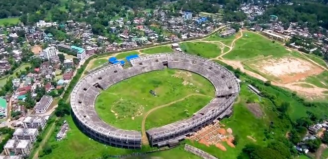 Dimapur Sports Complex developed by Nagaland government