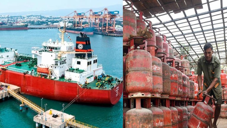 Indian Vessel Shivalik Crosses Strait Of Hormuz With 40,000 MT LPG Cargo, Enters Open Sea; How Many Domestic Cylinders Can It Fill?