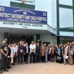 Gomati District Hospital receiving NQAS certification for quality healthcare services