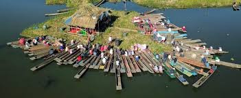 Volunteers cleaning waste along the banks of Loktak Lake in Manipur