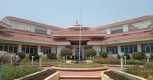 Tripura High Court building during PIL dismissal over road encroachment