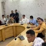 Chief Minister Manik Saha inspecting post poll violence affected areas in Tripura