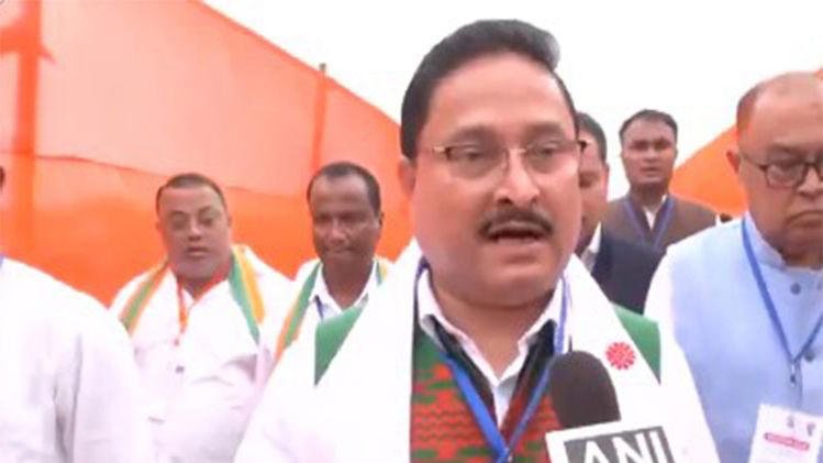 Assam BJP chief Dilip Saikia slams Congress for 'shielding infiltrators', hails PM Modi's rally turnout