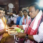 Assam CM Himanta casts vote in Jalukbari, seeks third straight term