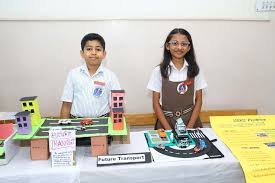 Young science students presenting innovative projects from Northeast India