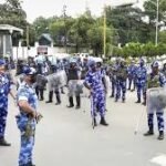 Police enforcing curfew in Imphal with patrols and arrests during unrest and violations