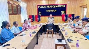 Agartala Press Club meets DGP to discuss journalist safety and misuse of press stickers