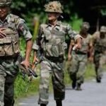 Security personnel in Northeast India following AFSPA policy changes