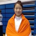 Rupa Bayor celebrating her international ranking success