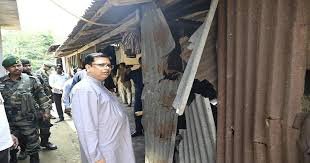 Post Poll Violence Aid Relief Tripura