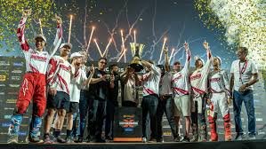 Riders competing in National Supercross Championship Ri Bhoi at Kurkalang Stadium