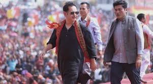 Political leaders in discussion amid Tipra Motha internal crisis and allegations