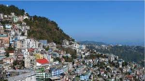Chief Minister launching Mizoram Beautification Project in Aizawl city
