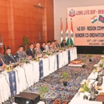 BJP leaders review tribal council election performance following results in Tripura