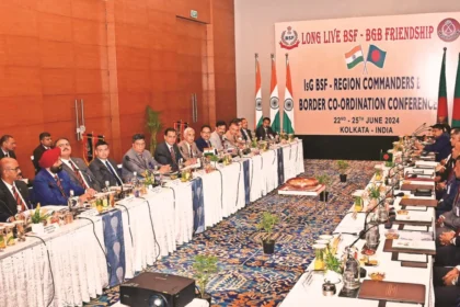 BJP leaders review tribal council election performance following results in Tripura