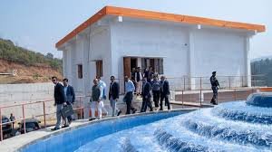 Water Projects in Manipur launched by CM showing new water supply infrastructure and public distribution systems