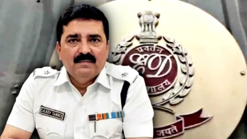Enforcement Directorate officials during investigation linked to Kolkata Police extortion case