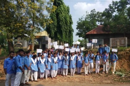 Students submit deputation at Belonia College demanding infrastructure and safety improvements