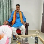 Biplab Kumar Deb offering Puja in Udaipur Tripura after bypoll victory