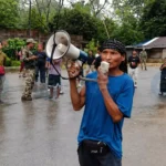 Community leaders submitting memorandum demanding NIA probe into Kangpokpi ambush in Manipur