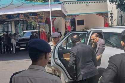 CJI Justice Surya Kant arrives in Sikkim for National Conclave on Judicial and Technical Education