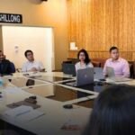 Meghalaya officials reviewing healthcare infrastructure projects under World Bank-supported MHSSP initiative