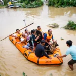 Tripura flood control embankment and river erosion protection project under government infrastructure initiative.
