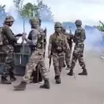 Security personnel monitoring Manipur border villages after reported militant attack near Myanmar frontier