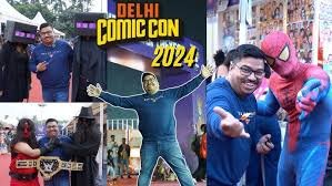 Northeast Comic Con India showing Spider-Man in Mekhela Chador blending tradition and pop culture