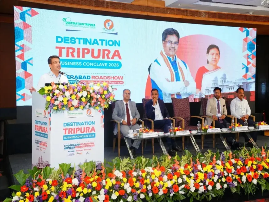 Tripura investment roadshow in Guwahati ahead of Destination Tripura Business Conclave 2026