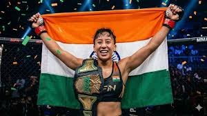 Sonam Zomba MMA Championship fight showing Indian fighter defending title in combat sports