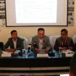 Field operators using mobile devices during digital Census 2027 operations in Meghalaya