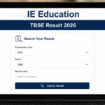 Students checking TBJEE 2026 results on mobile and notice board after announcement of new cutoff system in Tripura examination.