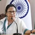 Mamata Banerjee addressing media after TMC defeat and calling for opposition unity