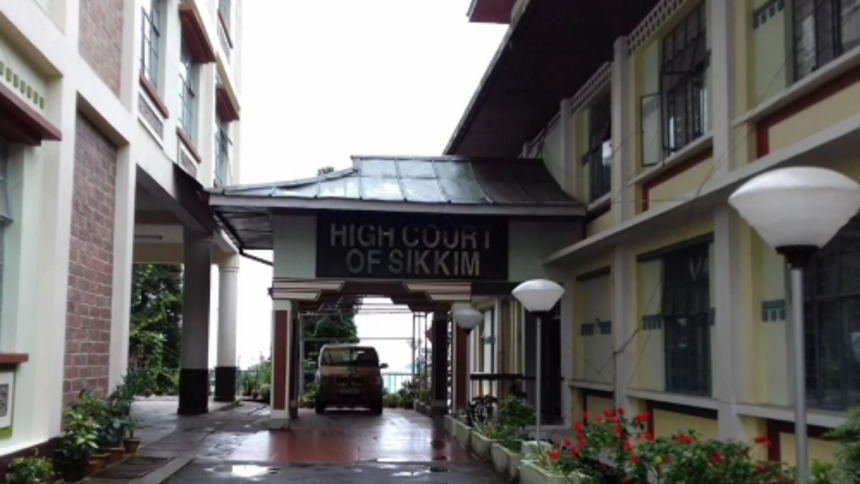 Sikkim High Court reviewing a public interest litigation related to the state's odd-even vehicle policy