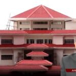 Tripura High Court building during legal proceedings related to quashing removal of DCDRC President Gautam Sarkar.