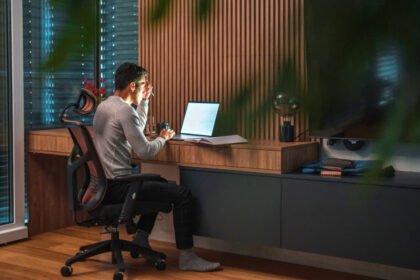 Government employees working remotely as austerity work from home policy reduces office attendance and fuel usage