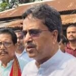 Post-Poll Violence Tripura Warning showing government response and affected families receiving support