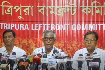 CPM leaders attending state committee meeting in Tripura after Dharmanagar bypoll loss