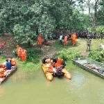 Senior disaster management officials in a high-level meeting reviewing rescue equipment, relief plans, and emergency response strategies ahead of the monsoon season in Tripura.