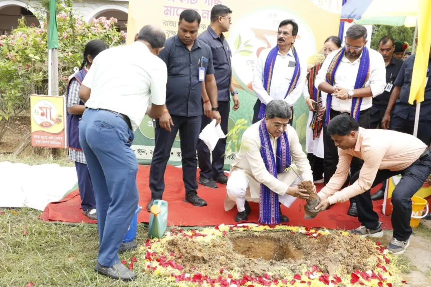 Chief Minister Dr. Manik Saha inaugurates World Environment Day celebrations and launches a large-scale sapling plantation campaign across urban areas in Tripura