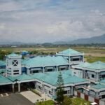 Passengers move through upgraded facilities at Imphal International Airport during the observance of Yatri Suvidha Diwas.
