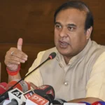 Assam Chief Minister Himanta Biswa Sarma addressing a press conference announcing the lifting of the EU travel advisory on the state.